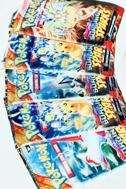 NEW Pokemon TCG Surging Sparks 5 Booster Packs Factory Sealed - Image 1