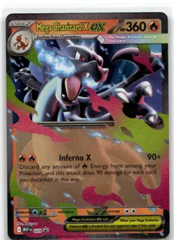 Pokemon Mega Charizard X ex - 029 - ME: Mega Evolution Promo - Holofoil NM - Image 1
