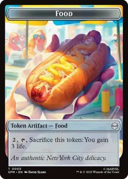 Illusion Villain / Spider Token Foil Marvel's Spider-Man NM MTG - Image 1