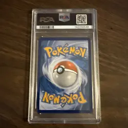Pokemon TCG Victini Black Star Promos XY117 Holo Full Art PSA 8 - Image 2