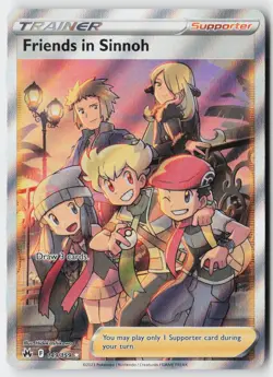 Pokemon Friends in Sinnoh 149/159 Ultra Rare Crown Zenith Holo NM - Image 1