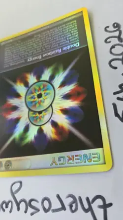 Double Rainbow Energy 88/95 Team Magma vs Team Aqua Reverse Holo Pokemon As-Is - Image 4