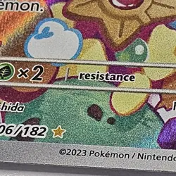 Pokemon TCG Morpeko SV04: Paradox Rift 206/182 Holo IR Full Art ENG 70 - Image 4
