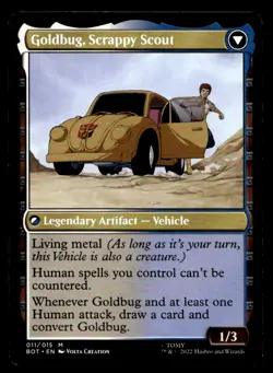 Goldbug, Humanity's Ally 11 M Universes Beyond: Transformers - Image 2