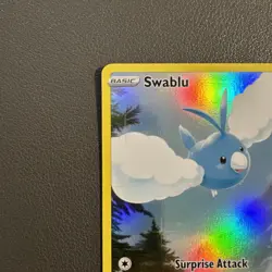 Swablu Ultra Rare Pokemon Crown Zenith: Galarian Gallery GG27/GG70 NM - Image 3