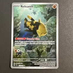 Relicanth 173/162 Pokemon Sv05: Temporal Forces Holo NM - Image 1