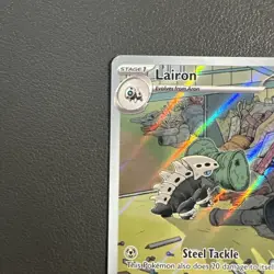 Pokemon Lairon 184/167 Twilight Masquerade IR Holo English NM - Image 3