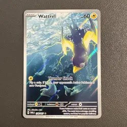 Wattrel 178/167 Illustration Rare Pokemon Twilight Masquerade Holo NM - Image 1
