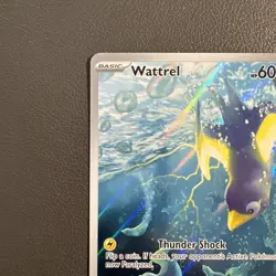 Wattrel 178/167 Illustration Rare Pokemon Twilight Masquerade Holo NM - Image 3