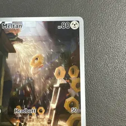 Pokemon Meltan 179/162 SV05 Temporal Forces Illustration Rare Full Art Holo NM - Image 4