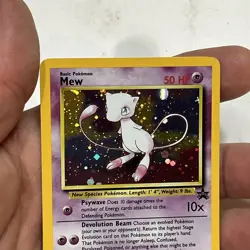 Mew 9 Wotc Black Star Promo Holo Rare Pokemon LP - Image 2