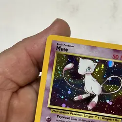 Mew 9 Wotc Black Star Promo Holo Rare Pokemon LP - Image 3
