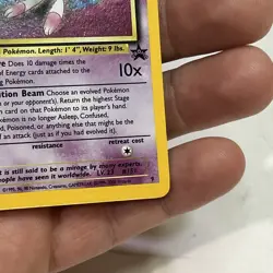 Mew 9 Wotc Black Star Promo Holo Rare Pokemon LP - Image 5