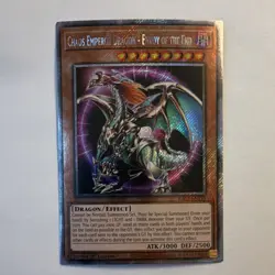Konami Yu-Gi-Oh! TCG Chaos Emperor Dragon - Envoy of the End RA03-EN133 - Image 1