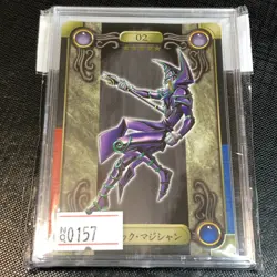 Yu-Gi-Oh! 1999 Bandai Sealdass - 02 Dark Magician - #0157 - Image 2