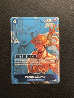 Portgas.D.Ace Winner Pack 2026 Promo P-103 One Piece Card Game - Image 1