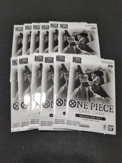 (Lot Of 12) One Piece TCG Welcome Pack Vol. 1 - Image 1