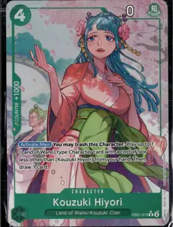 Kouzuki Hiyori Alt Art EB01-013 Extra Booster: Memorial Collection One Piece - Image 1