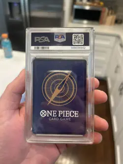 2024 One Piece Op06 Roronoa Zoro Manga Alt Art PSA 9 - Image 2