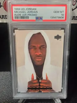 1994 Upper Deck MICHAEL JORDAN Rare Air - PROMO PSA 10 GEM MINT - Image 1