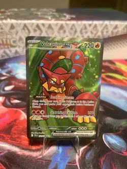 Volcanion EX Holo Ultra Rare Pokemon TCG Card 171/159 Sv09: Journey Together - Image 1