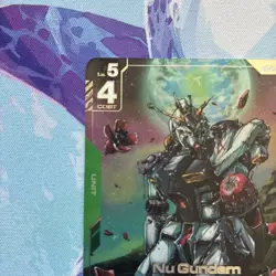 Gundam Card Game Freedom Ascension GD05-020 R+ Nu Gundam English - Image 2