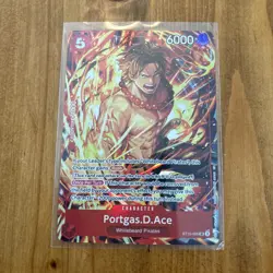 Portgas.D.Ace (Illustration Box Vol.5) ST15-005 Foil One Piece Promotion Cards - Image 1