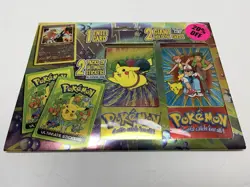 SEALED Entei 34 Promo Movie Rev Holo + Pikachu Topps Jumbo Pokemon Card Not PSA - Image 3