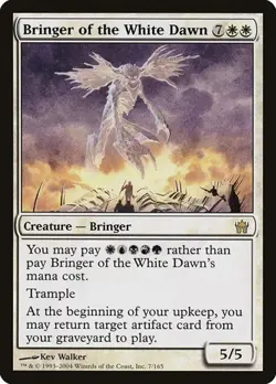 Bringer of the White Dawn Fifth Dawn MP MTG - Image 1