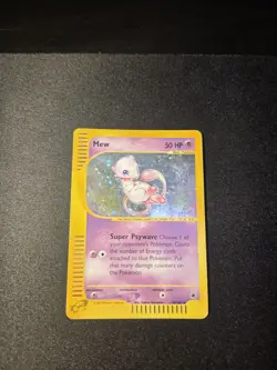 Pokemon TCG Mew Expedition Base Set Holo Card 019/165 Swirl In Holo - Image 1