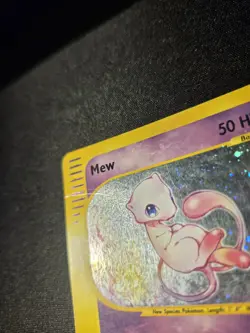 Pokemon TCG Mew Expedition Base Set Holo Card 019/165 Swirl In Holo - Image 2