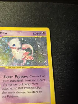 Pokemon TCG Mew Expedition Base Set Holo Card 019/165 Swirl In Holo - Image 3