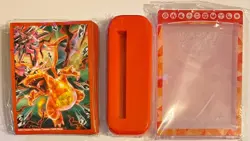 Charizard ex Premium Collection Sleeves & Ultra Pro Magnetic Case Card Display - Image 1