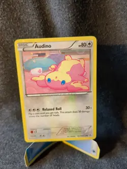 Audino RC17/RC25 Holo Legendary Treasures Radiant Collection Pokemon Card - Image 1