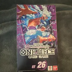 Bandai One Piece Card Game ST-26 Starter Deck Monkey D. Luffy Purple/Black 50 - Image 1
