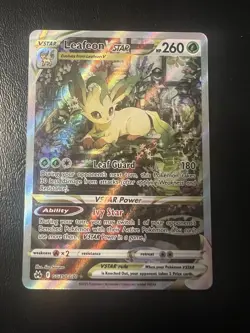 Leafeon VSTAR Crown Zenith Galarian Gallery Ultra Rare Card GG35/GG70 - Image 1