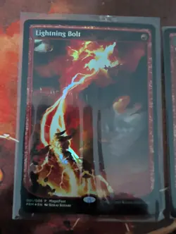 Lightning Bolt MagicFest Cards Foil X 2 - Image 2