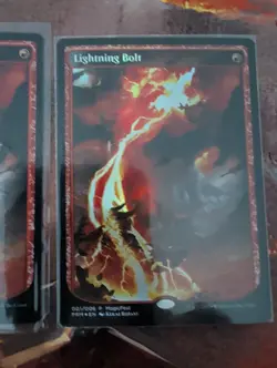 Lightning Bolt MagicFest Cards Foil X 2 - Image 3
