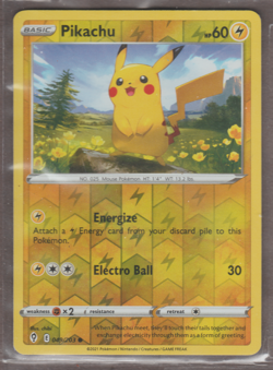 Pikachu 049/203 Evolving Skies Reverse Holo Common Pokemon TCG Card - Image 1