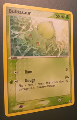 Bulbasaur 55/112 EX FireRed & LeafGreen Regular Pokemon Card LP Lightly Played - Image 2