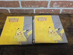 Pokemon Trading Card Game Pikachu 80 Card Binders Lot Of 2 74427836443 - Image 1