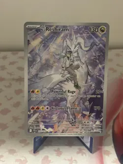 Pokemon TCG N's Reshiram 167/159 Journey Together JTG Illustration Rare Card - Image 1