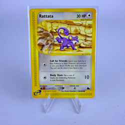 Pokemon Card Rattata 90/144 common 2003 Skyridge (LP) - Image 1