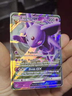 Espeon GX 61/149 - Ultra Rare Holo - Sun & Moon Base Set Pokemon Card NM-/LP+ - Image 1