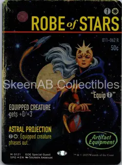 MTG SkeenAB Robe of Stars (Showcase) FOIL Special Guests NM - Image 1