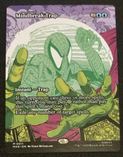 Mindbreak Trap (Borderless) #0011 Non-Foil Marvel Universe Eternal-Legal - Image 1