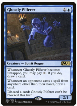 Ghostly Pilferer - Core Set 2021 (M21) - MTG - Image 1