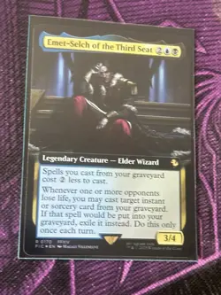 MTG Final Fantasy Emet-Selch of The Third Seat Extended Art Foil R 0170 NM-Mt - Image 2