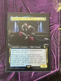MTG Final Fantasy Emet-Selch of The Third Seat Extended Art Foil R 0170 NM-Mt - Image 5