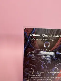 MTG Spider-Man Venom, King In Black Borderless Mythic Non-Foil M0022 - Image 2